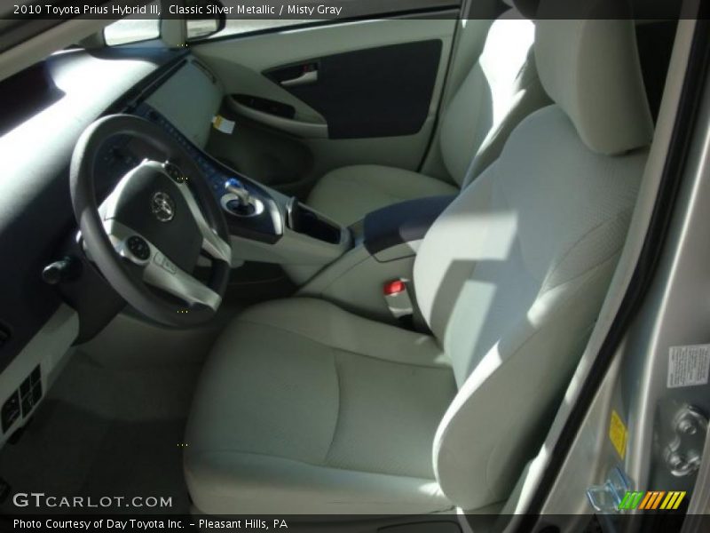 Classic Silver Metallic / Misty Gray 2010 Toyota Prius Hybrid III