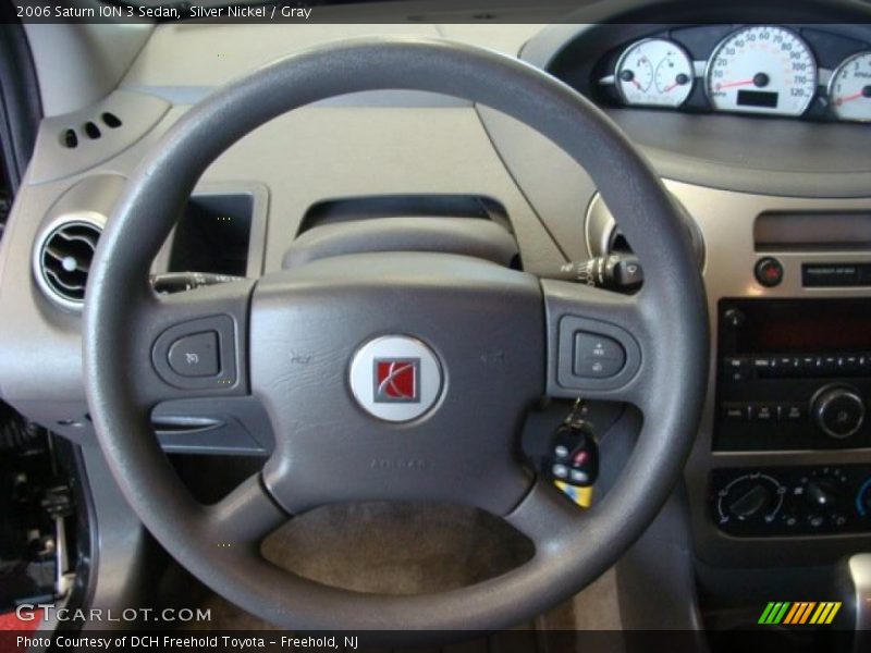 Silver Nickel / Gray 2006 Saturn ION 3 Sedan