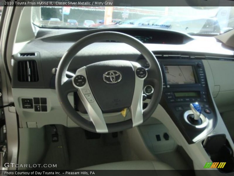 Classic Silver Metallic / Misty Gray 2010 Toyota Prius Hybrid III