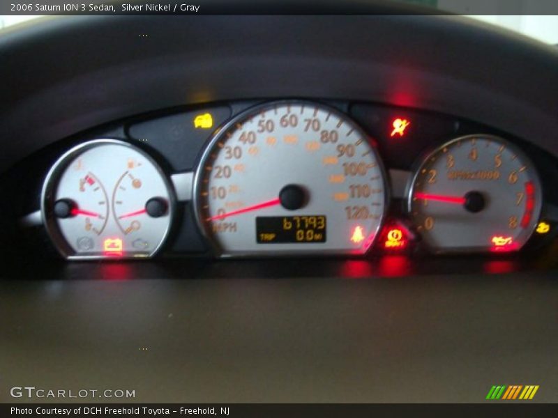 Silver Nickel / Gray 2006 Saturn ION 3 Sedan