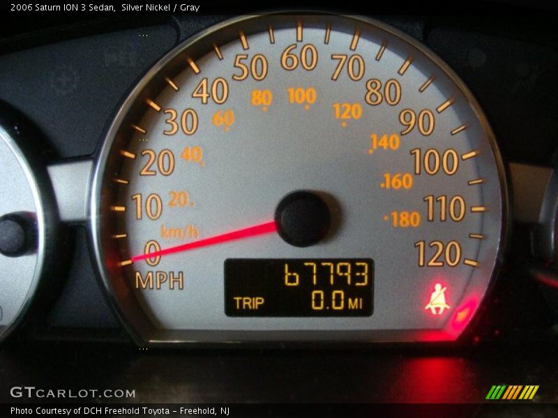 Silver Nickel / Gray 2006 Saturn ION 3 Sedan