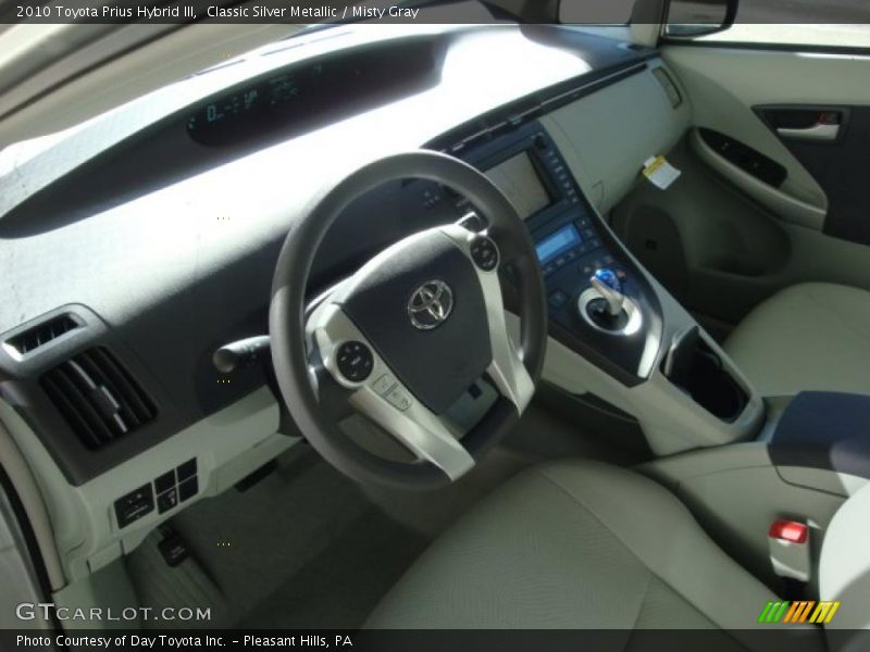 Classic Silver Metallic / Misty Gray 2010 Toyota Prius Hybrid III