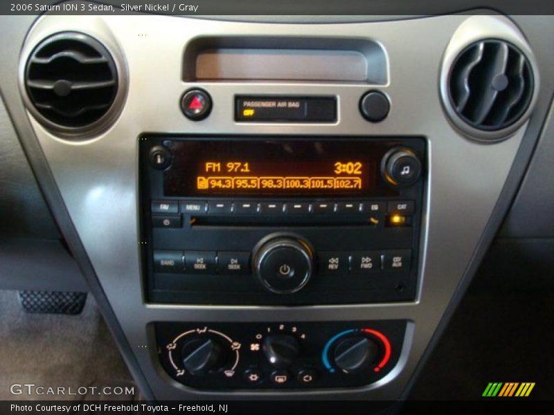 Silver Nickel / Gray 2006 Saturn ION 3 Sedan