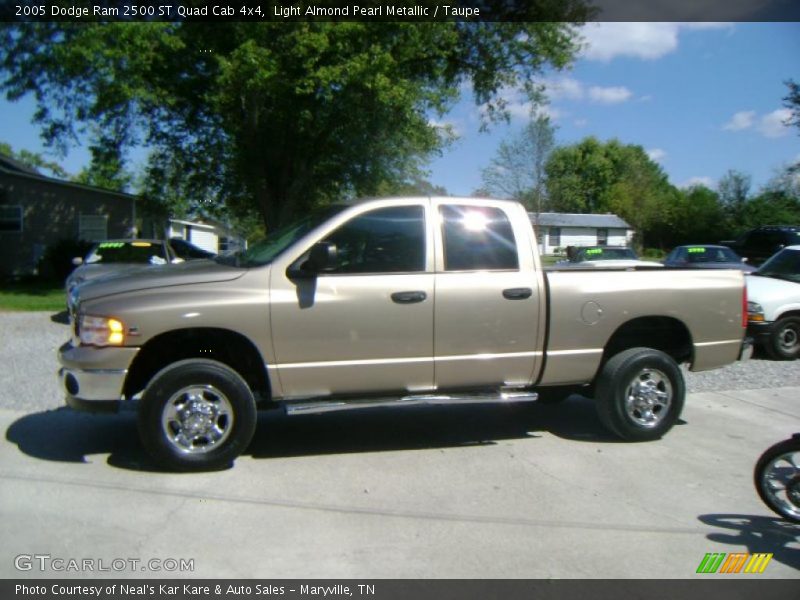 Light Almond Pearl Metallic / Taupe 2005 Dodge Ram 2500 ST Quad Cab 4x4