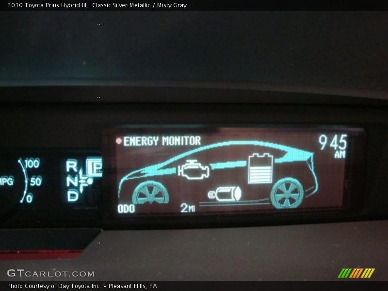 Classic Silver Metallic / Misty Gray 2010 Toyota Prius Hybrid III