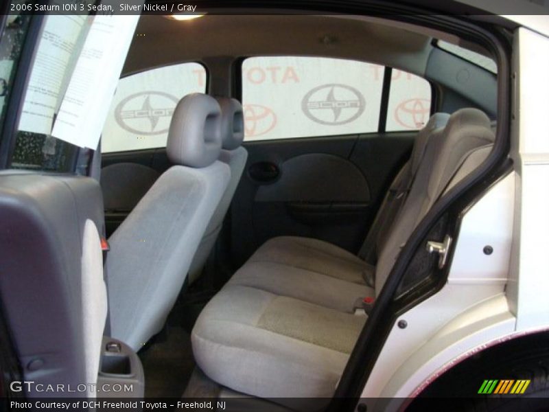Silver Nickel / Gray 2006 Saturn ION 3 Sedan