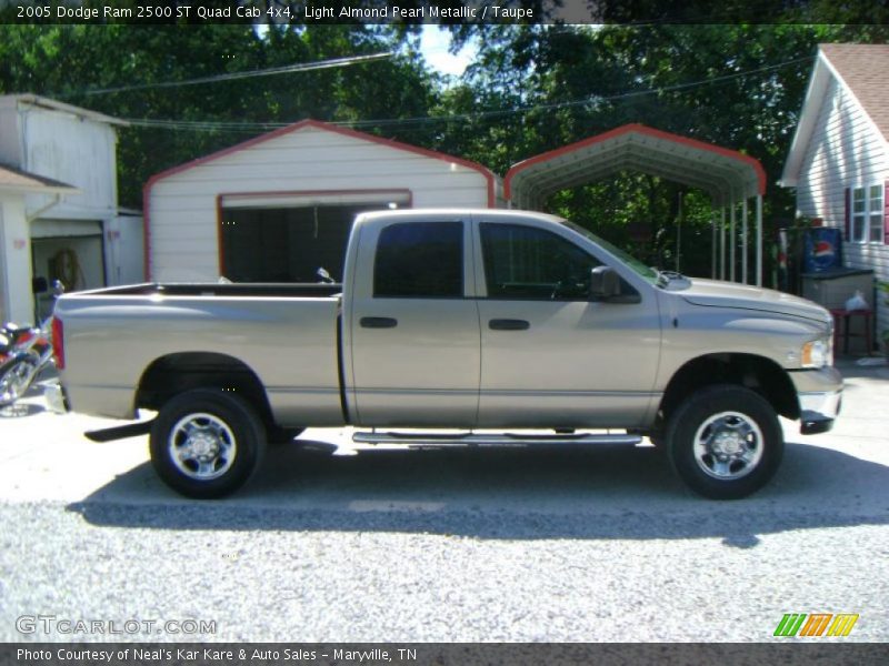 Light Almond Pearl Metallic / Taupe 2005 Dodge Ram 2500 ST Quad Cab 4x4