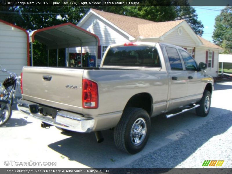 Light Almond Pearl Metallic / Taupe 2005 Dodge Ram 2500 ST Quad Cab 4x4