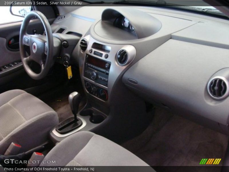 Silver Nickel / Gray 2006 Saturn ION 3 Sedan