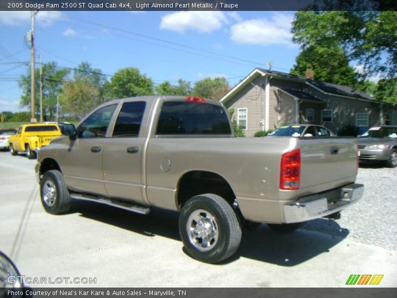 Light Almond Pearl Metallic / Taupe 2005 Dodge Ram 2500 ST Quad Cab 4x4