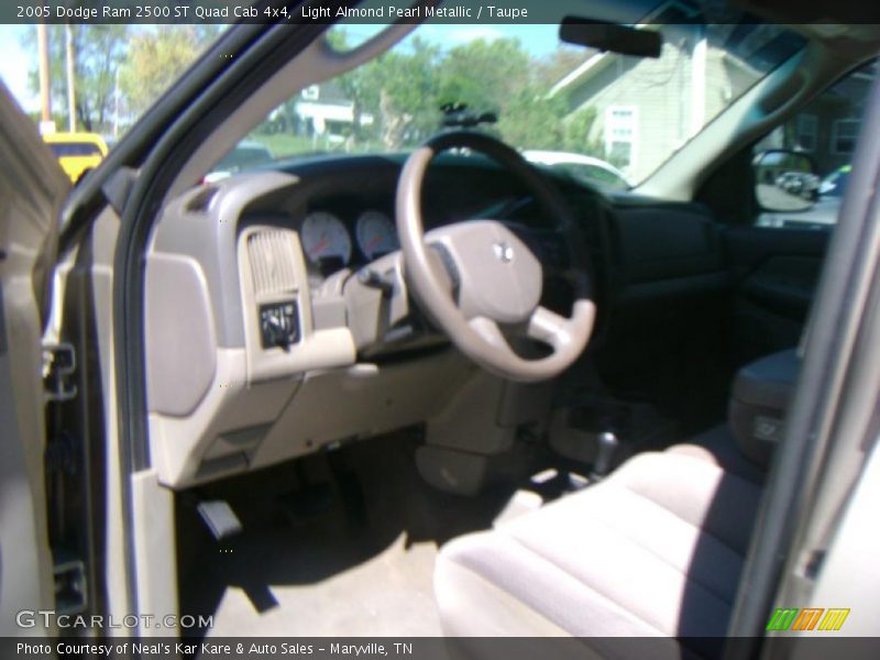 Light Almond Pearl Metallic / Taupe 2005 Dodge Ram 2500 ST Quad Cab 4x4