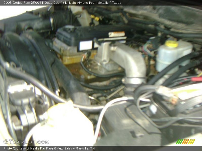 Light Almond Pearl Metallic / Taupe 2005 Dodge Ram 2500 ST Quad Cab 4x4