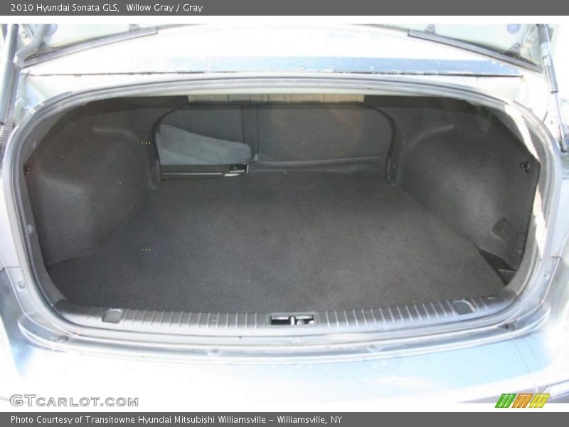 Willow Gray / Gray 2010 Hyundai Sonata GLS