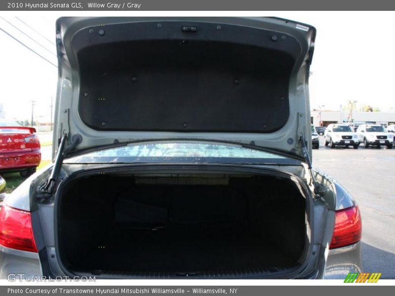 Willow Gray / Gray 2010 Hyundai Sonata GLS