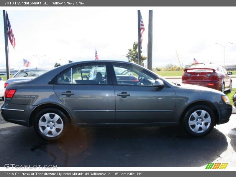 Willow Gray / Gray 2010 Hyundai Sonata GLS