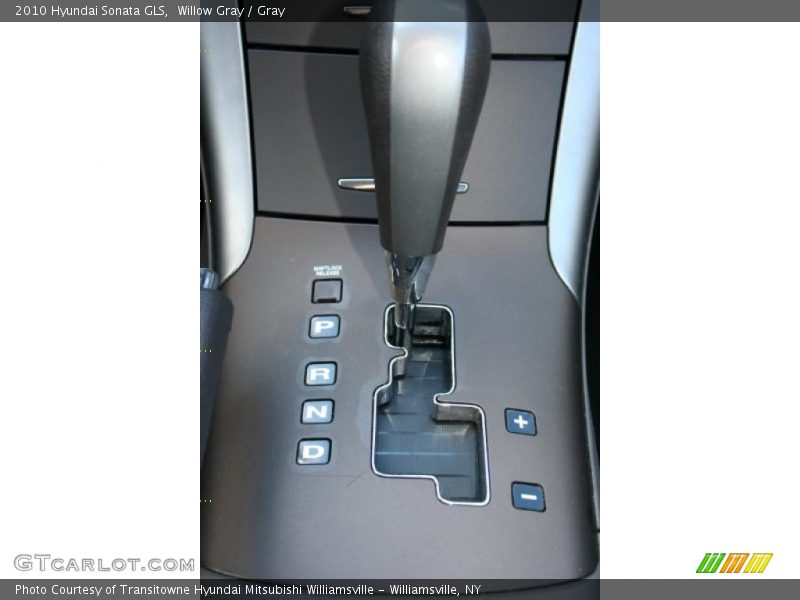 Willow Gray / Gray 2010 Hyundai Sonata GLS