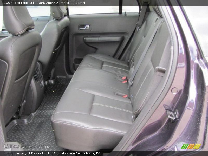 Dark Amethyst Metallic / Camel 2007 Ford Edge SEL