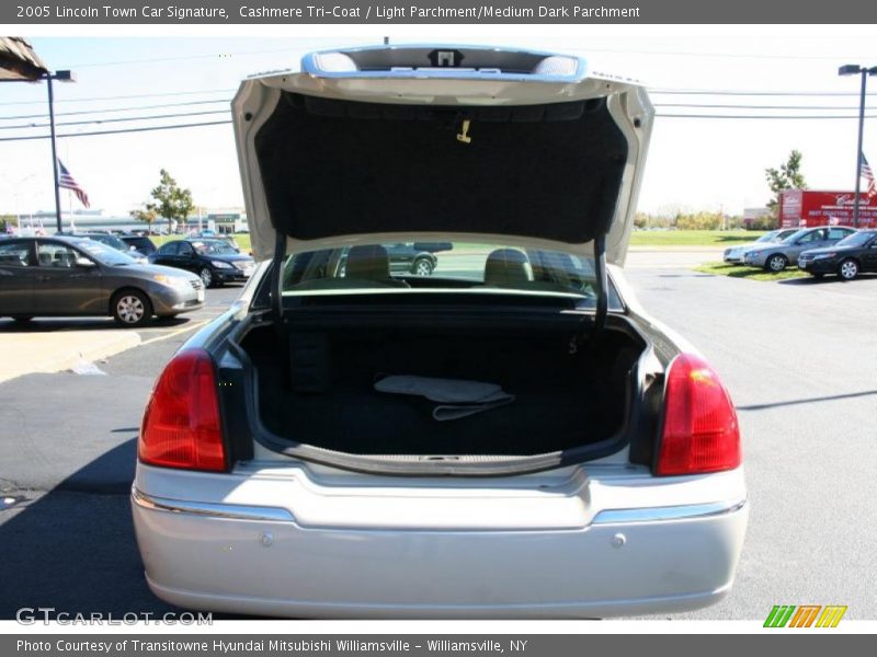 Cashmere Tri-Coat / Light Parchment/Medium Dark Parchment 2005 Lincoln Town Car Signature