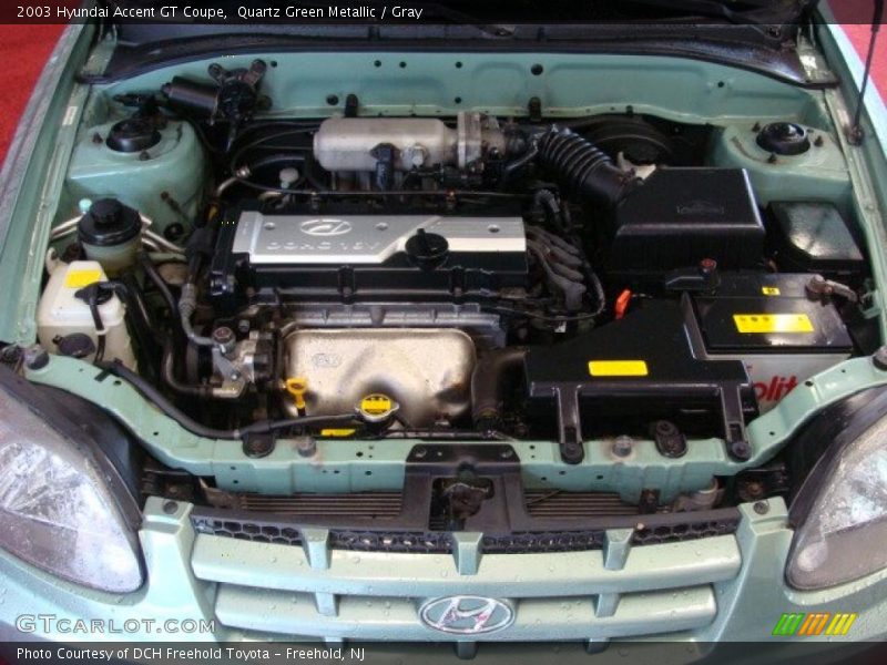  2003 Accent GT Coupe Engine - 1.6 Liter DOHC 16-Valve 4 Cylinder