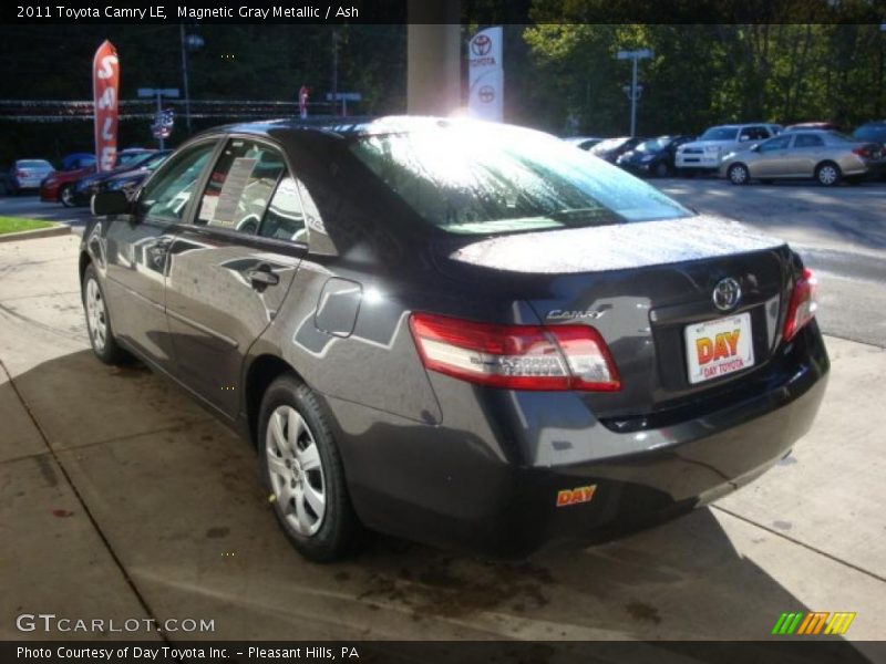 Magnetic Gray Metallic / Ash 2011 Toyota Camry LE