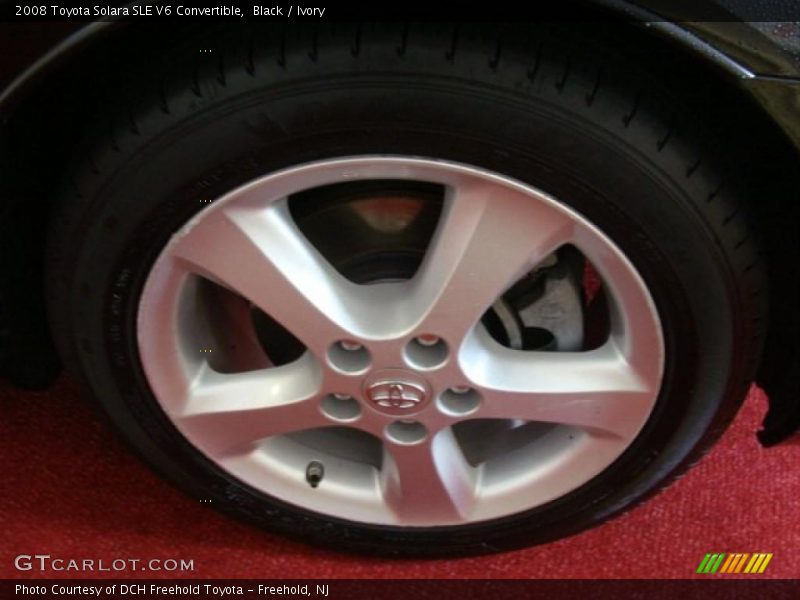 Black / Ivory 2008 Toyota Solara SLE V6 Convertible