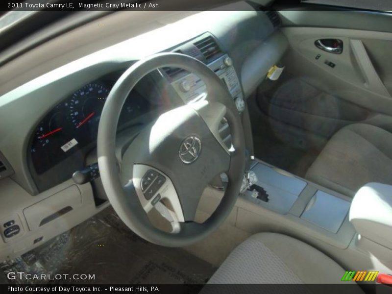 Magnetic Gray Metallic / Ash 2011 Toyota Camry LE
