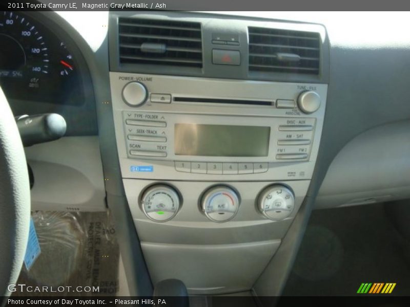 Magnetic Gray Metallic / Ash 2011 Toyota Camry LE