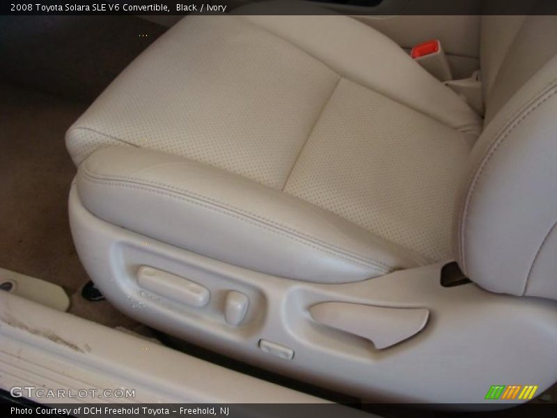 Black / Ivory 2008 Toyota Solara SLE V6 Convertible