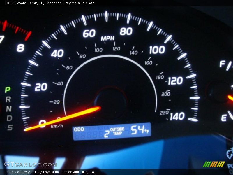 Magnetic Gray Metallic / Ash 2011 Toyota Camry LE
