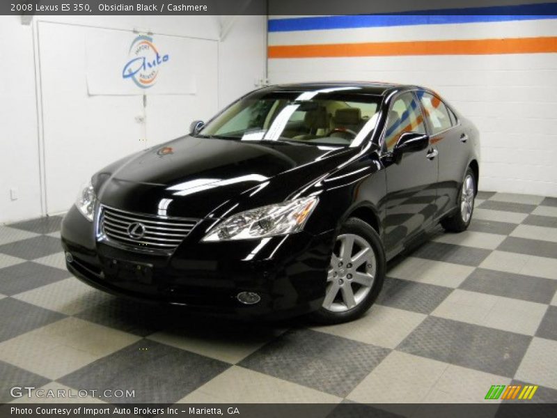Obsidian Black / Cashmere 2008 Lexus ES 350