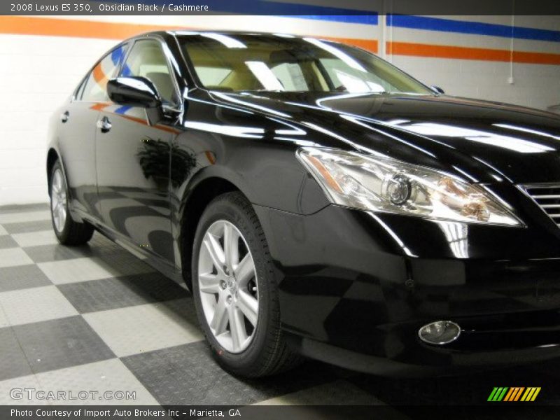 Obsidian Black / Cashmere 2008 Lexus ES 350