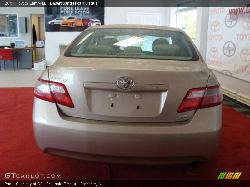 Desert Sand Mica / Bisque 2007 Toyota Camry LE