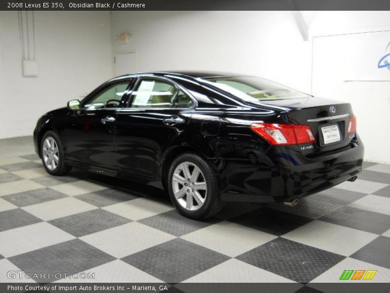 Obsidian Black / Cashmere 2008 Lexus ES 350