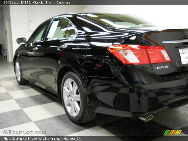 Obsidian Black / Cashmere 2008 Lexus ES 350