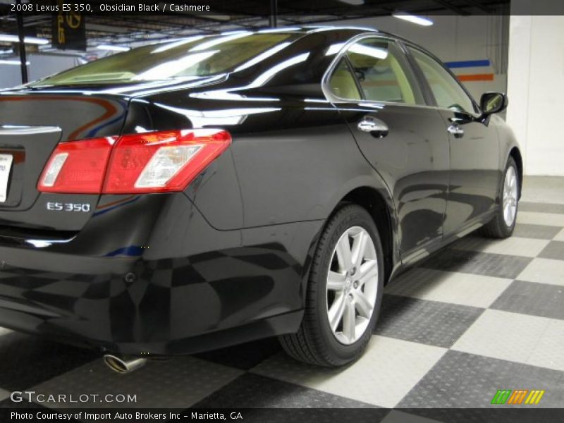 Obsidian Black / Cashmere 2008 Lexus ES 350