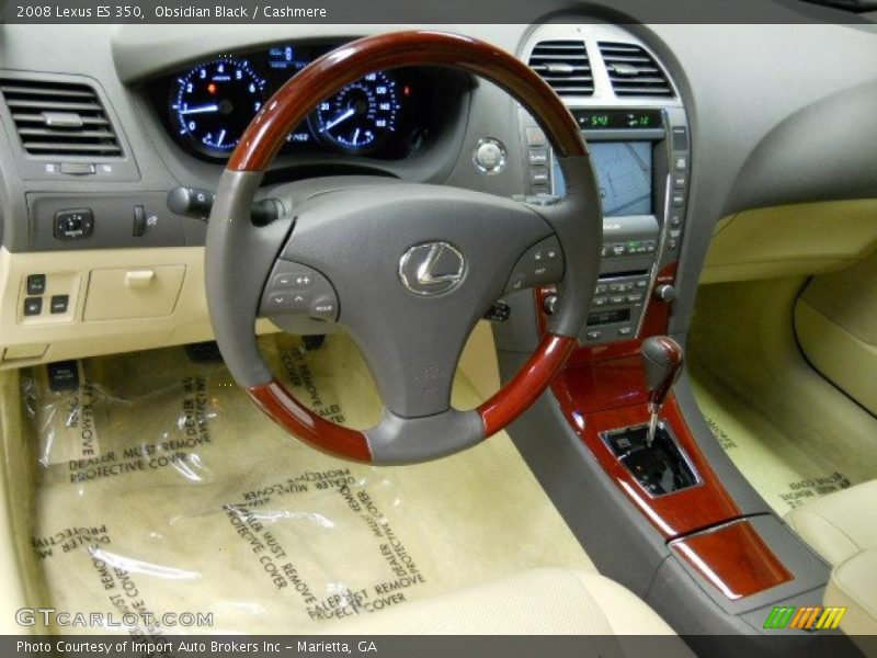 Obsidian Black / Cashmere 2008 Lexus ES 350