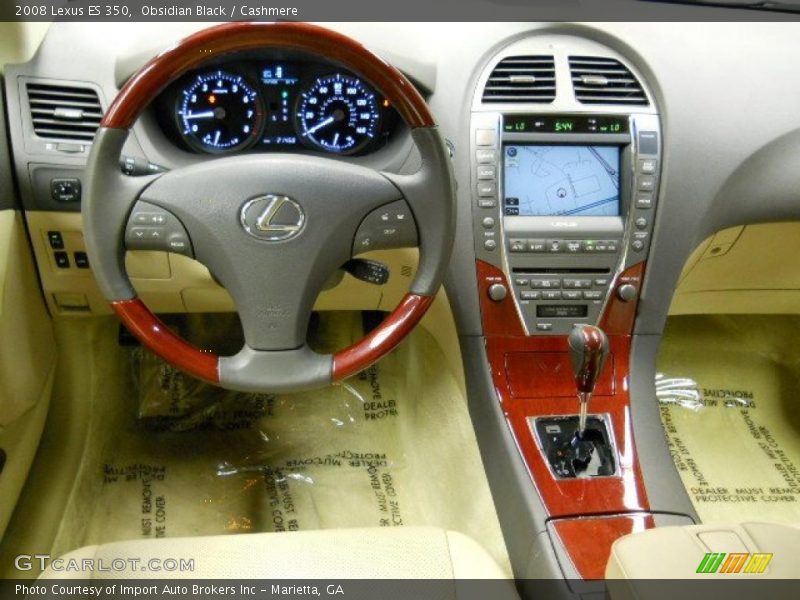 Obsidian Black / Cashmere 2008 Lexus ES 350