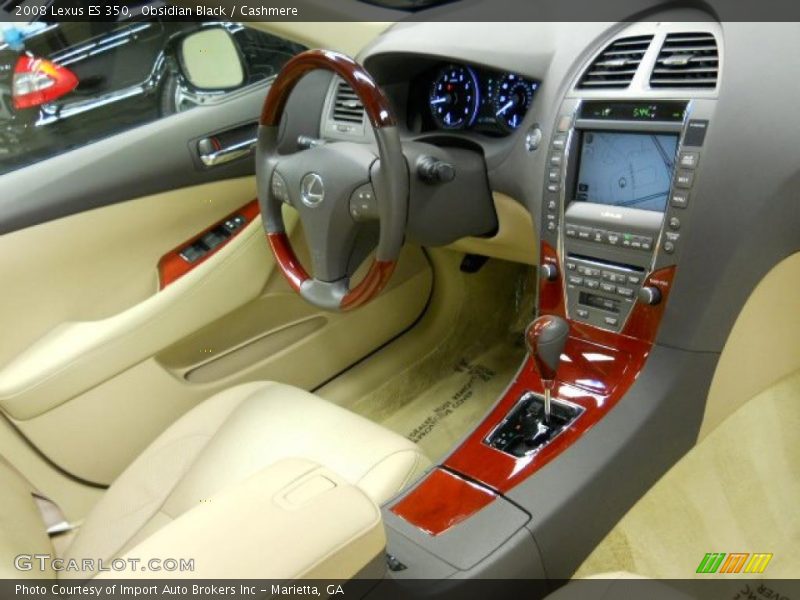 Obsidian Black / Cashmere 2008 Lexus ES 350