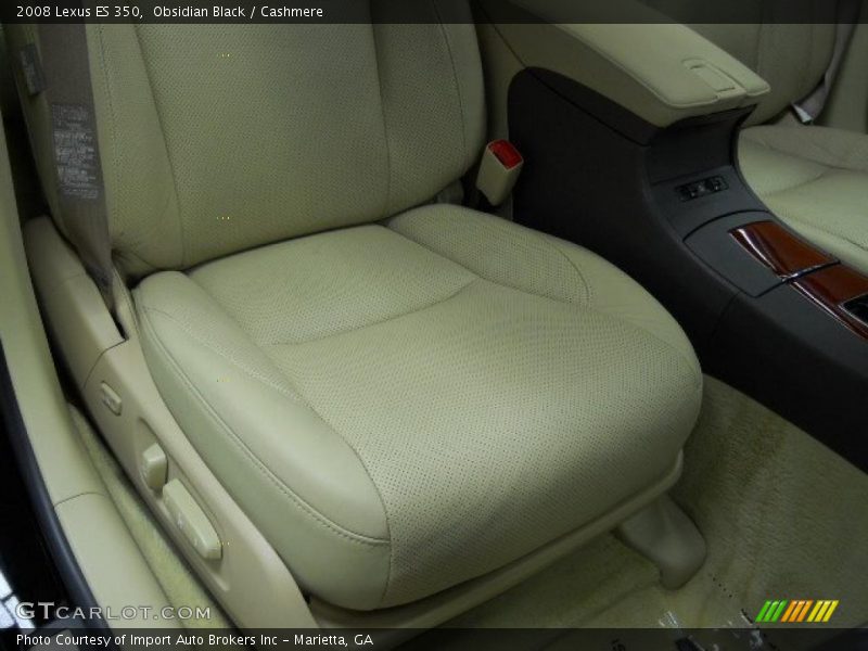 Obsidian Black / Cashmere 2008 Lexus ES 350
