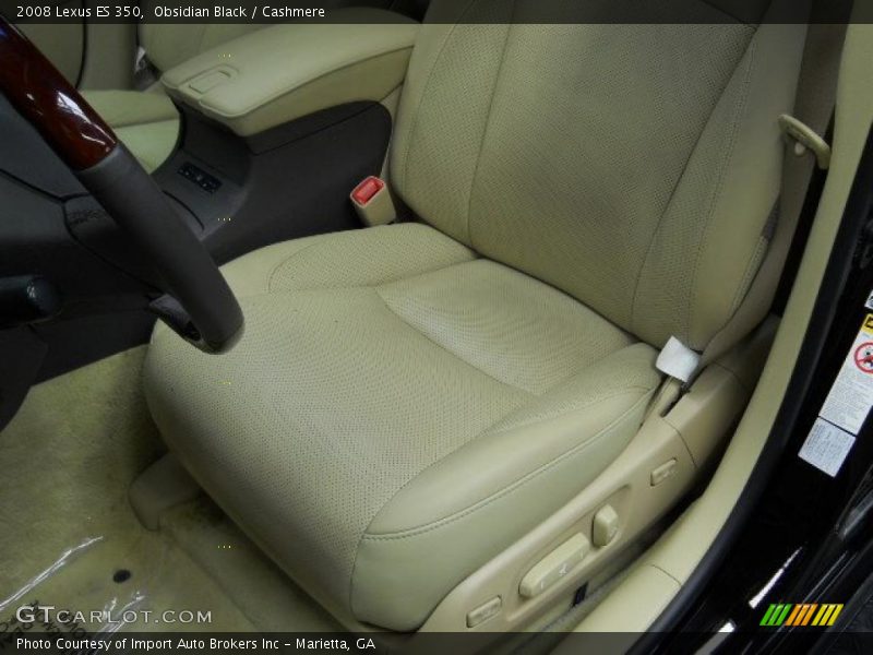 Obsidian Black / Cashmere 2008 Lexus ES 350