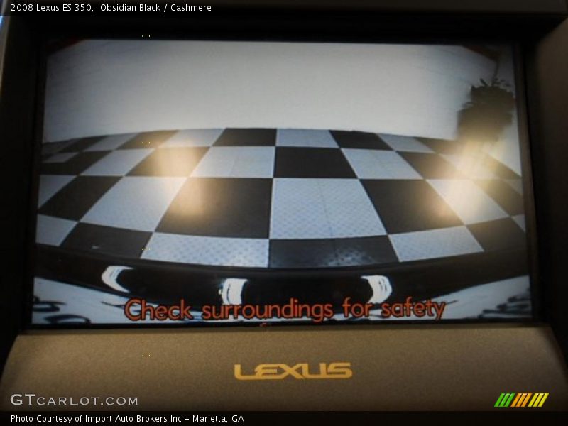 Obsidian Black / Cashmere 2008 Lexus ES 350