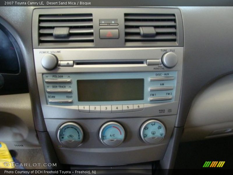 Desert Sand Mica / Bisque 2007 Toyota Camry LE