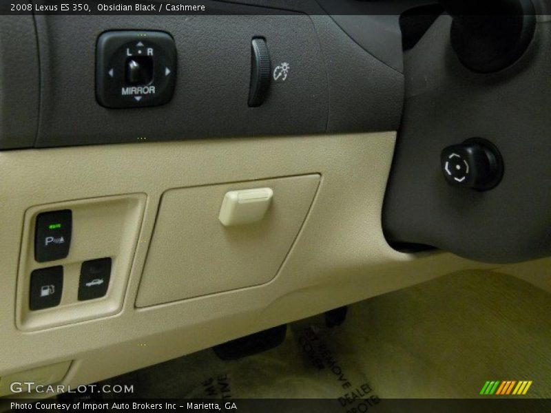 Obsidian Black / Cashmere 2008 Lexus ES 350