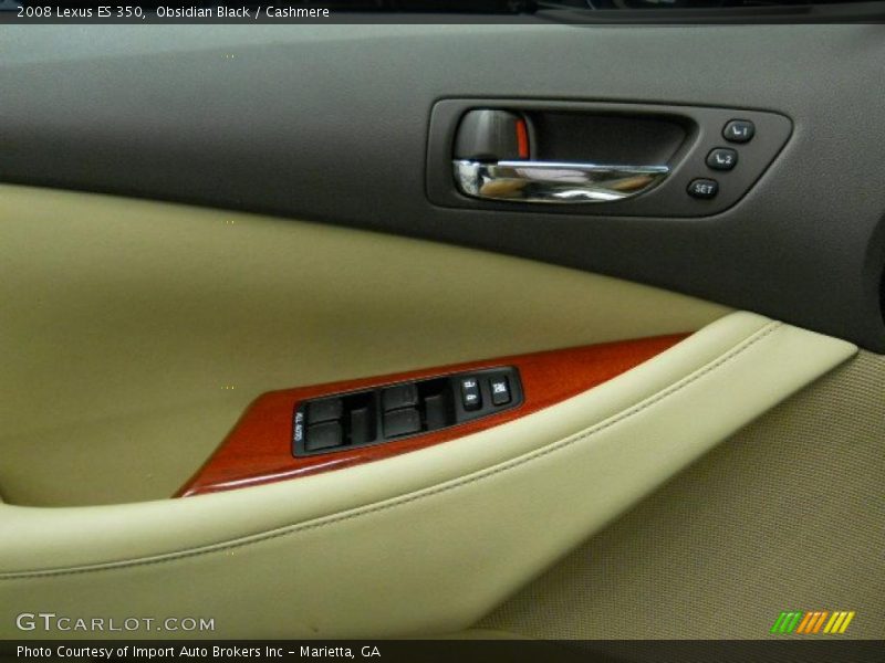 Obsidian Black / Cashmere 2008 Lexus ES 350