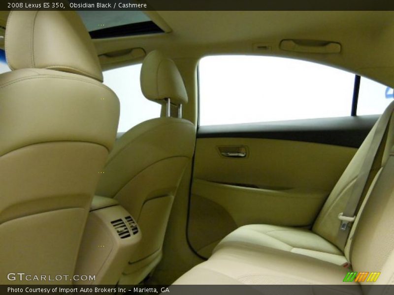Obsidian Black / Cashmere 2008 Lexus ES 350