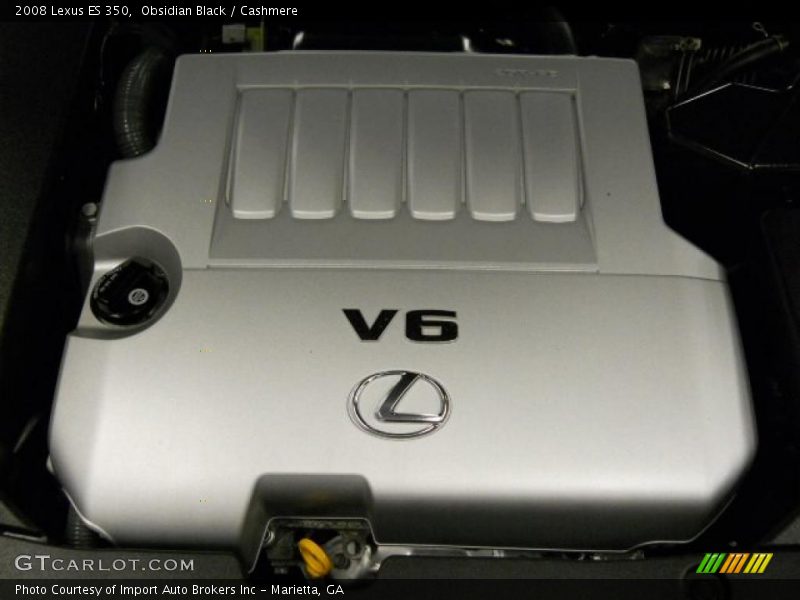 Obsidian Black / Cashmere 2008 Lexus ES 350