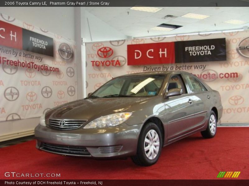 Phantom Gray Pearl / Stone Gray 2006 Toyota Camry LE