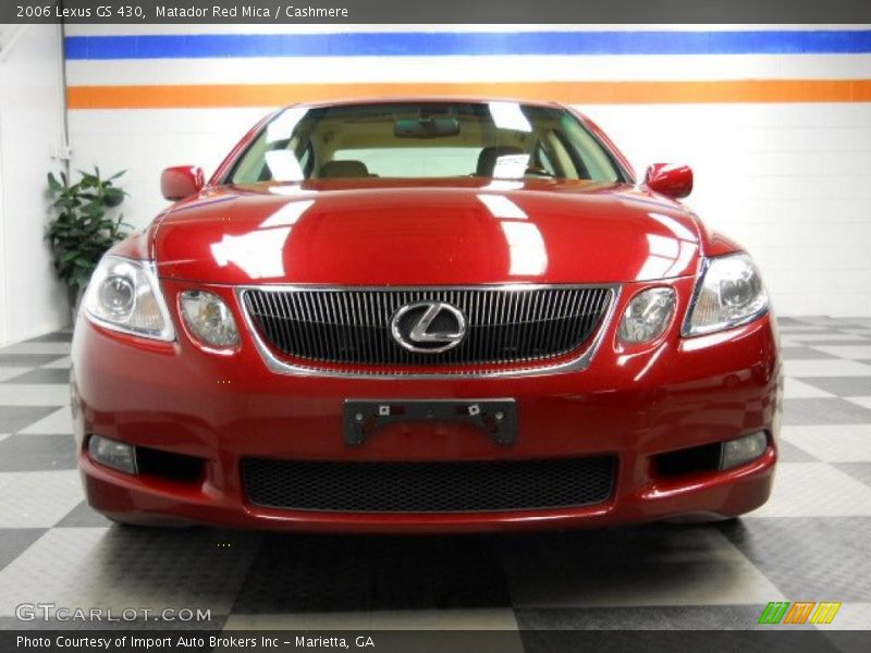 Matador Red Mica / Cashmere 2006 Lexus GS 430