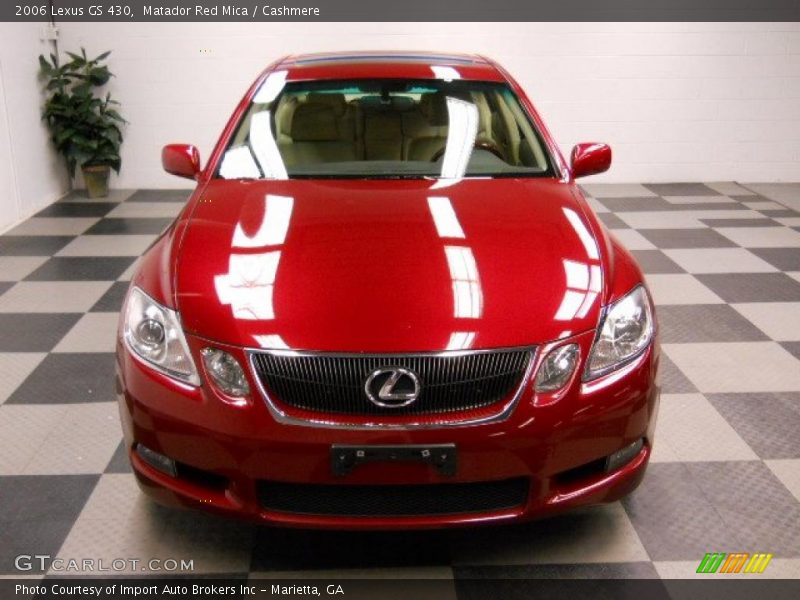 Matador Red Mica / Cashmere 2006 Lexus GS 430