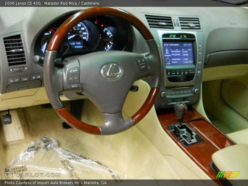 Matador Red Mica / Cashmere 2006 Lexus GS 430